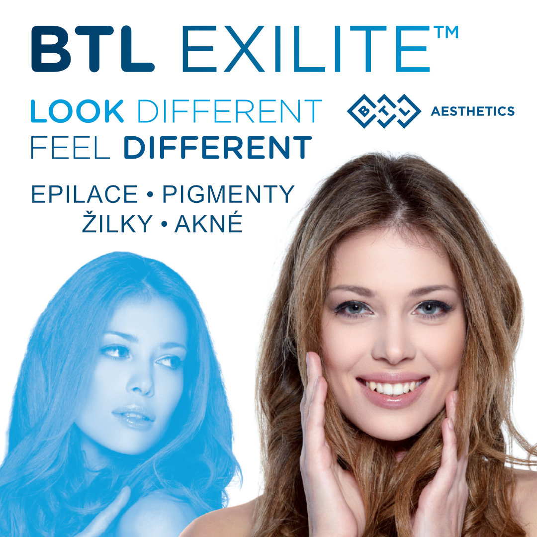 BTL Exilite - Fotoepilace, odstranění pigmentace, žilek a akné, Beauty Studio Dana, Praha 9